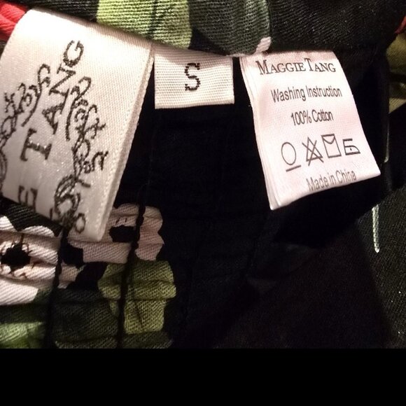 Maggie Tang Adorable Cherry Print Retro Swing Dress Small - Picture 5 of 11